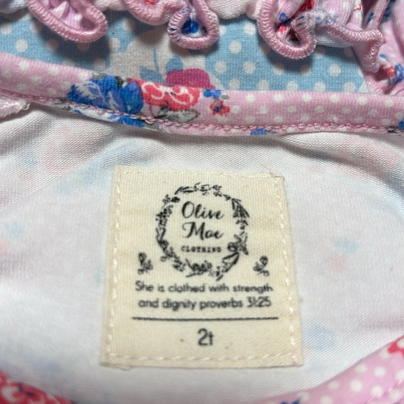 OLIVE MAE Toddler Dress, DARLING❣️Excellent Condition. Size 2T. - Picture 3 of 4